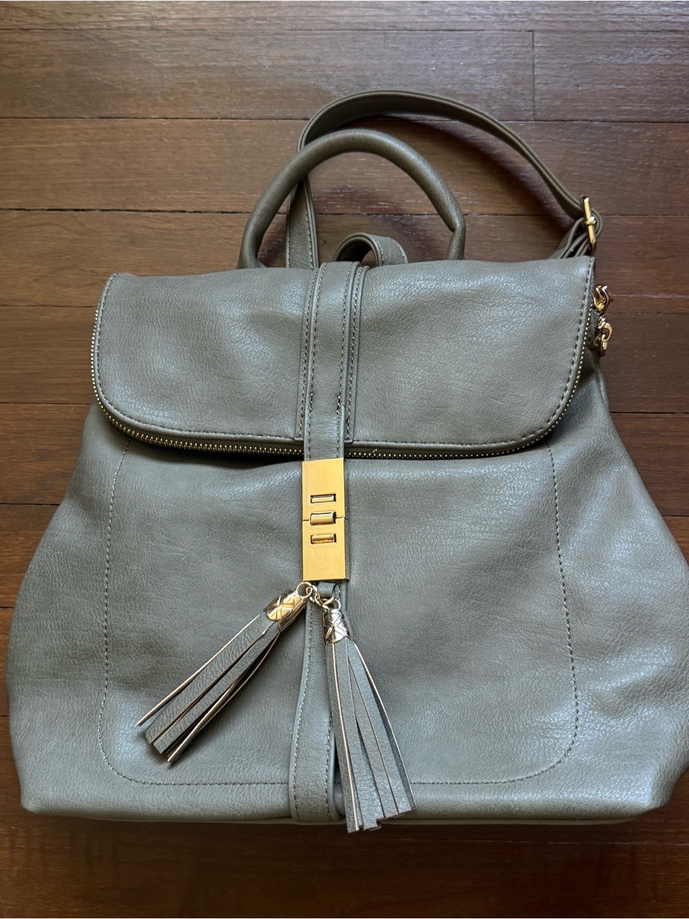 Miztique Boho Faux Leather Backpack